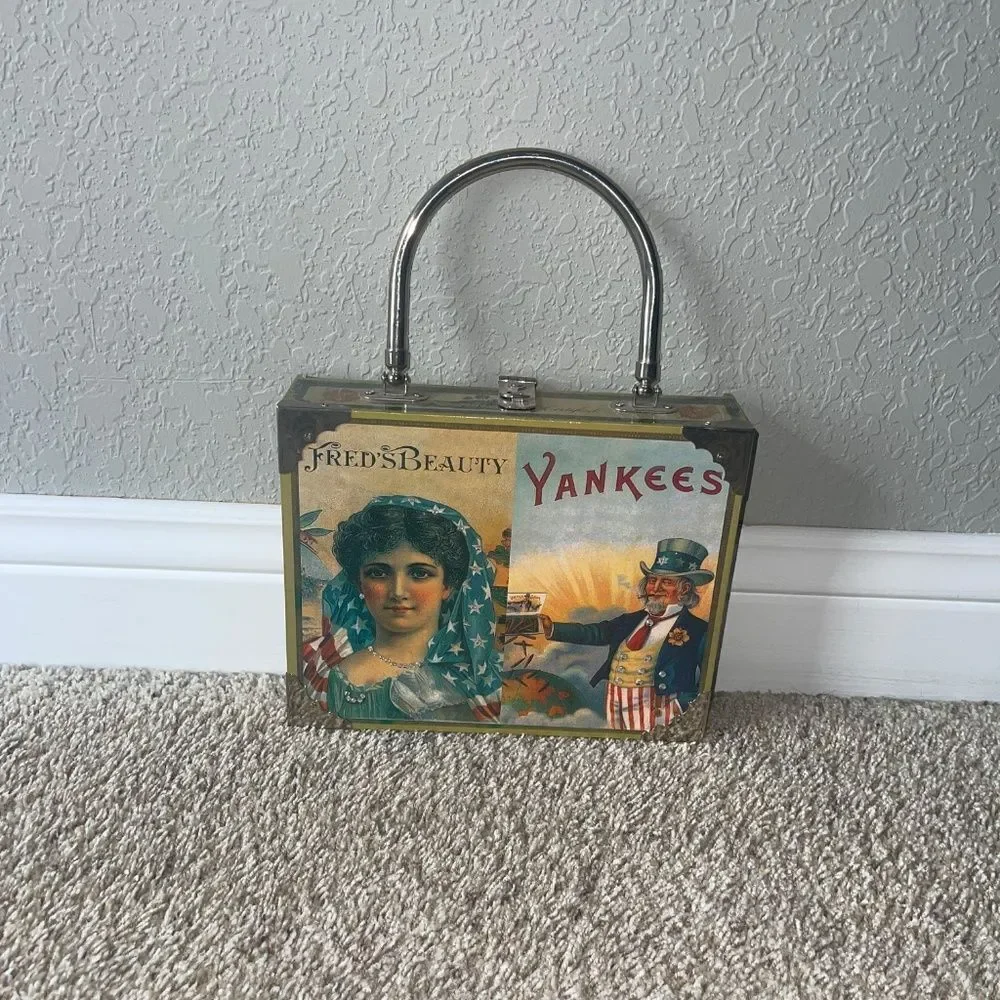 Vintage Cigar Box Purse Gently Loved- EVC